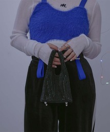 miette | ラインストーンバケットバッグ(ショルダーバッグ)