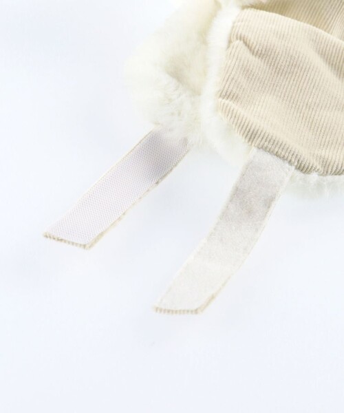 BRANSHES(ブランシェス)の「フライトファーキャップ(キャップ・キッズ・ブラウン/アイボリー・L/S/M)」の9枚目の写真