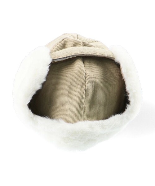 BRANSHES(ブランシェス)の「フライトファーキャップ(キャップ・キッズ・ブラウン/アイボリー・L/S/M)」の12枚目の写真