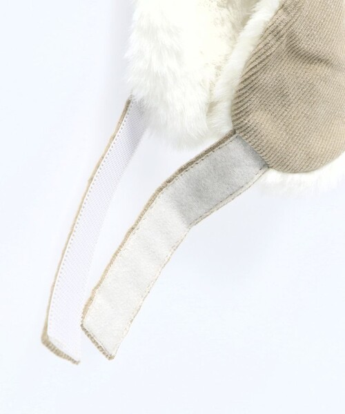 BRANSHES(ブランシェス)の「フライトファーキャップ(キャップ・キッズ・ブラウン/アイボリー・L/S/M)」の17枚目の写真