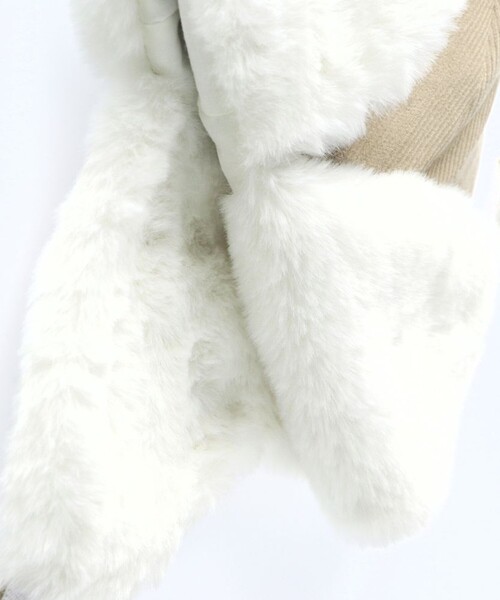 BRANSHES(ブランシェス)の「フライトファーキャップ(キャップ・キッズ・ブラウン/アイボリー・L/S/M)」の18枚目の写真