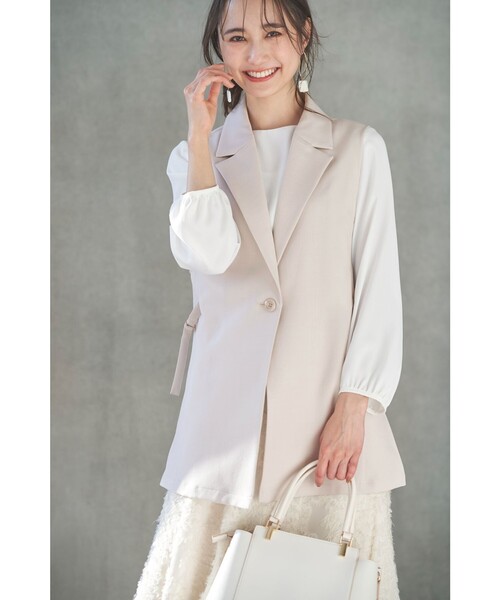 ANY SIS(エニィスィス)の「【洗える】レイヤードヘム ブラウス(シャツ/ブラウス・レディース・ホワイト系・2/1/3)」の6枚目の写真