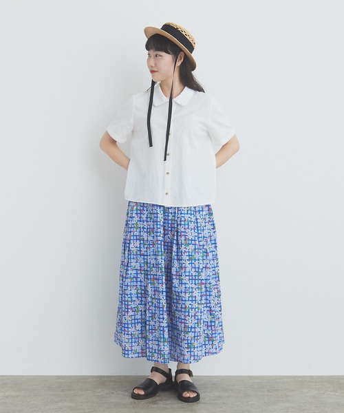 bulle de savon（ビュルデサボン）の「アガパンサス プリント