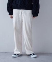 コーデュロイストレートロングパンツ