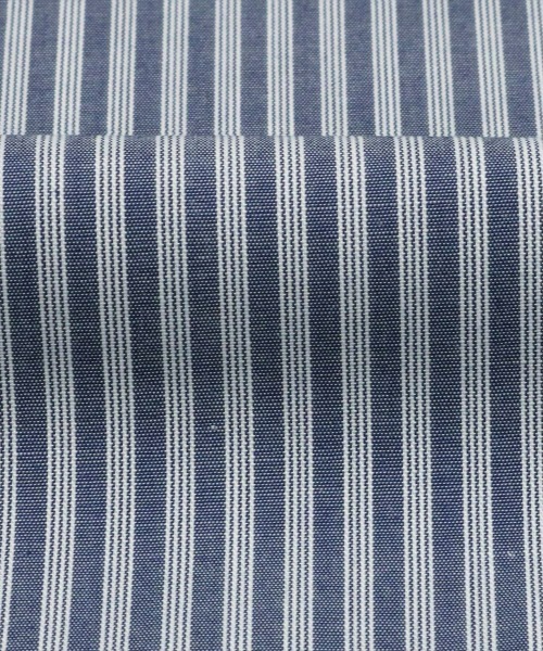 TOKYO SHIRTS（トウキョウシャツ）の「形態安定ノーアイロン ボタンダウン 長袖ビジネスワイシャツ（ビジネスシャツ・メンズ・ダークブルー・首回り43cm-裄丈86cm/首回り39cm-裄丈80cm/首回り43cm-裄丈82cm/首回り41cm-裄丈86cm/首回り41cm-裄丈82cm/首回り39cm-裄丈84cm/首回り42cm-裄丈86cm/首回り42cm-裄丈82cm/首回り37cm-裄丈80cm/首回り37cm-裄丈84cm）」の4枚目の写真