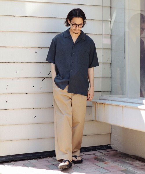 B:MING by BEAMS(ビーミングバイビームス)の「ソロテックス(R)ワイド ストレッチ チノパンツ(チノパンツ・メンズ・ブラック/ベージュ・X-LARGE/MEDIUM/LARGE/SMALL)」の7枚目の写真