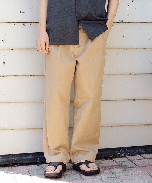 B:MING by BEAMS(ビーミングバイビームス)の「ソロテックス(R)ワイド ストレッチ チノパンツ(チノパンツ・メンズ・ブラック/ベージュ・X-LARGE/MEDIUM/LARGE/SMALL)」の9枚目の写真