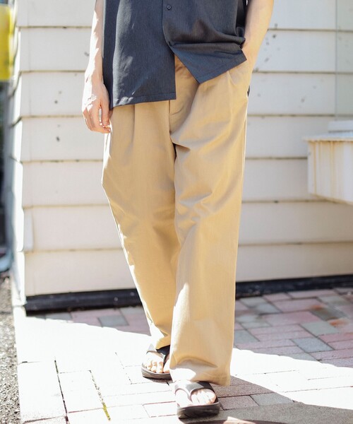 B:MING by BEAMS(ビーミングバイビームス)の「ソロテックス(R)ワイド ストレッチ チノパンツ(チノパンツ・メンズ・ブラック/ベージュ・X-LARGE/MEDIUM/LARGE/SMALL)」の11枚目の写真