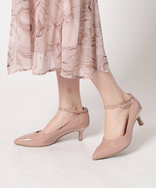 ESPERANZA(エスペランサ)の「スカラップストラップミドルヒールパンプス【ESPERANZA_blanca】結婚式二次会 パーティー(パンプス・レディース・ダークウッド/ブラック・S/M/L/LL)」の16枚目の写真