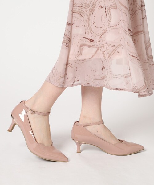 ESPERANZA(エスペランサ)の「スカラップストラップミドルヒールパンプス【ESPERANZA_blanca】結婚式二次会 パーティー(パンプス・レディース・ダークウッド/ブラック・S/M/L/LL)」の18枚目の写真