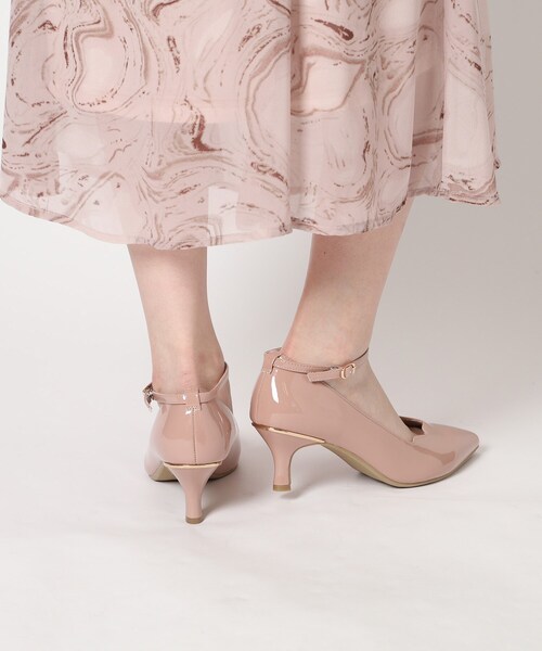 ESPERANZA(エスペランサ)の「スカラップストラップミドルヒールパンプス【ESPERANZA_blanca】結婚式二次会 パーティー(パンプス・レディース・ダークウッド/ブラック・S/M/L/LL)」の20枚目の写真