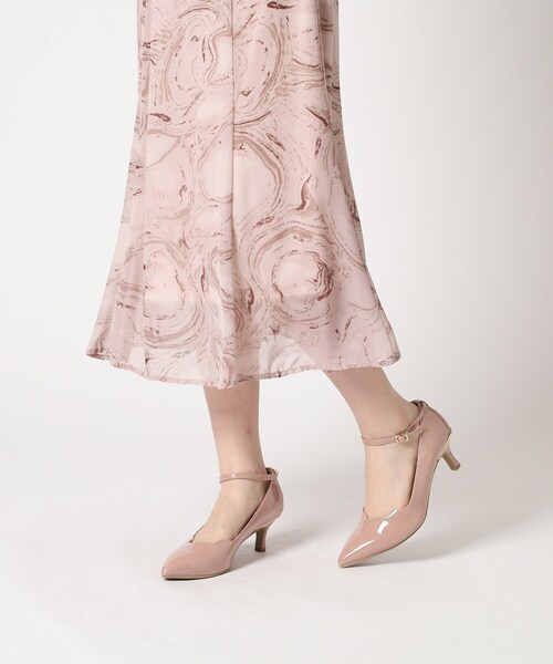 ESPERANZA(エスペランサ)の「スカラップストラップミドルヒールパンプス【ESPERANZA_blanca】結婚式二次会 パーティー(パンプス・レディース・ダークウッド/ブラック・S/M/L/LL)」の22枚目の写真