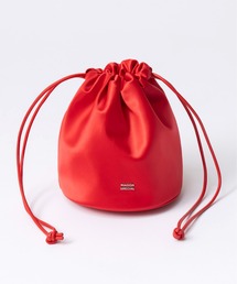 MAISON SPECIAL | MS Logo Drawstring Bag/MSロゴドローストリングバッグ【MAISON SPECIAL/メゾンスペシャル】(ハンドバッグ)