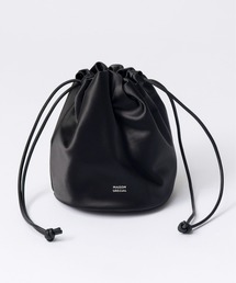 MAISON SPECIAL | MS Logo Drawstring Bag/MSロゴドローストリングバッグ【MAISON SPECIAL/メゾンスペシャル】(ハンドバッグ)
