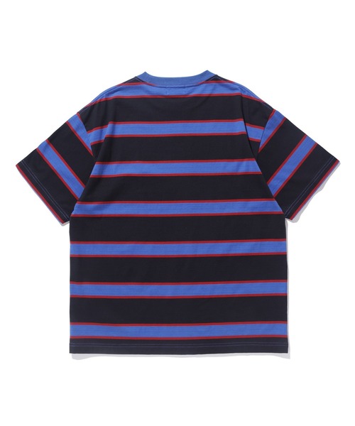 XLARGE（エクストララージ）の「XL91 STRIPED S/S TEE（Tシャツ/カットソー・メンズ・グレー/ブルー/ブラウン・XL/S/M/L）」の4枚目の写真
