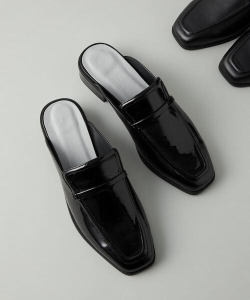 CITEN(シテン)の「<CITEN>ローファー ミュール(サンダル・レディース・その他1/ブラック・L/M/S)」の1枚目の写真