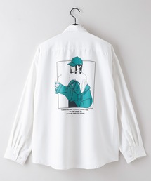UNIIT | 【UNIIT/ユニット】 ガールズバックプリント ビッグシルエットシャツ(シャツ/ブラウス)