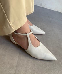 アンクルストラップパンプス