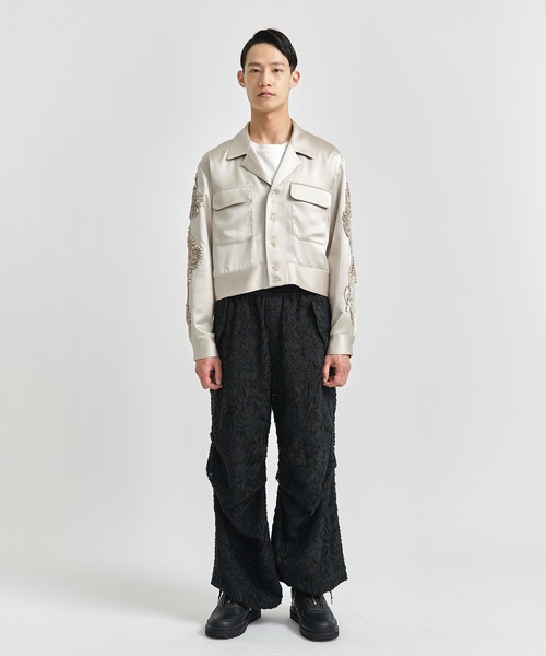TAAKK（ターク）の「【TAAKK/ターク】EMBROIDERY BLOUSON/エンブロイ