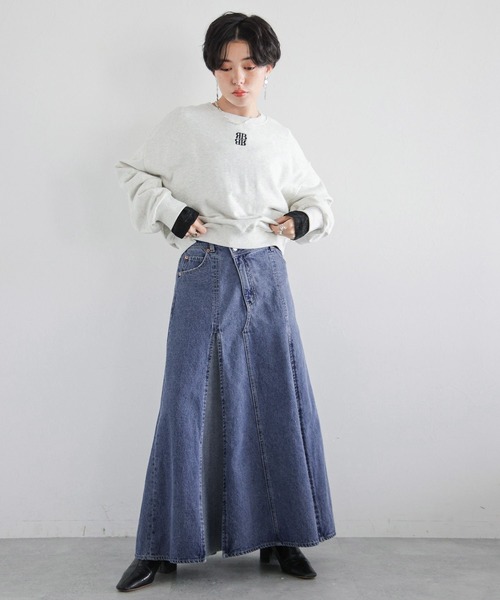 新品✨ヤマダヤ Vin デニムスカート ブルー Vinのデニムスカートの商品一覧｜ファッション通販のYAMADAYA STORE