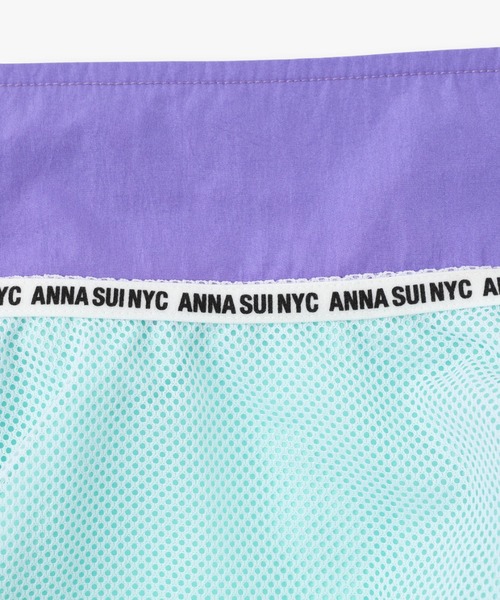 ANNA SUI NYC（アナ スイ エヌ ワイ シー）の「ANNA SUI NYC 80’s VIBESバイカージャンパー（ナイロンジャケット・レディース・パープル/ブラック/ピンク・M/S）」の15枚目の写真