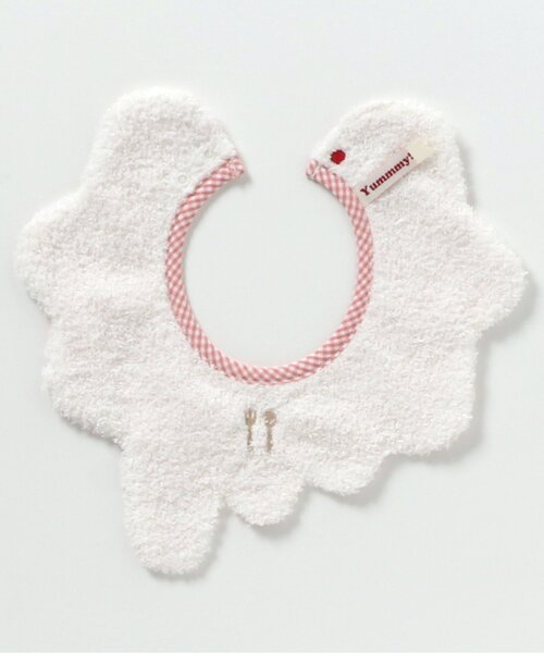 apres les cours（アプレレクール）の「とろーりスタイ（スタイ/よだれかけ・キッズ・アイボリー/ブラウン・90）」の13枚目の写真