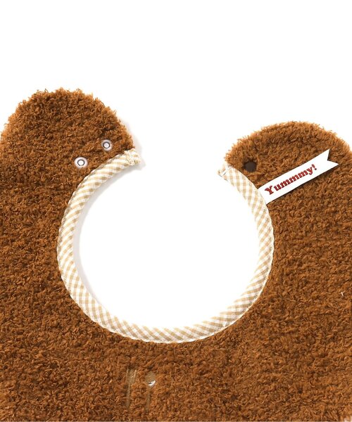 apres les cours（アプレレクール）の「とろーりスタイ（スタイ/よだれかけ・キッズ・アイボリー/ブラウン・90）」の16枚目の写真