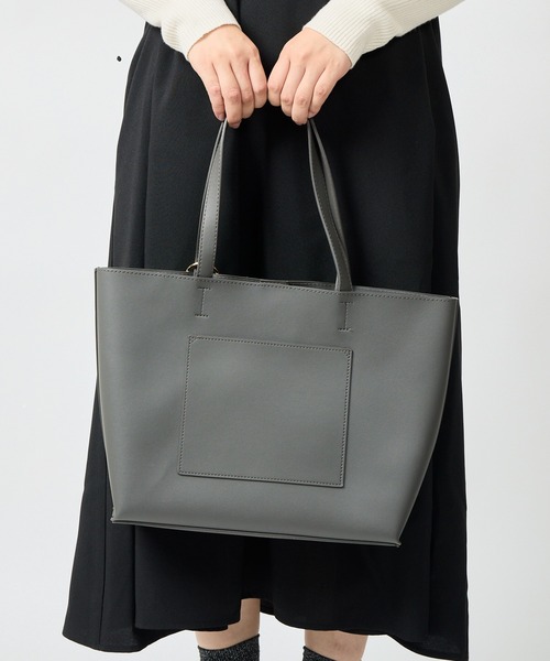 salle de bal（サルデバル）の「polka polka / ポルカポルカ グランラージA4トート トートバッグ 通勤バッグ  largeA4tote SDI（トートバッグ・レディース・アイボリー/ブラック/ライトグレー/ブラウン/シルバー/グリーン/レッド/チャコール・FREE）」の22枚目の写真