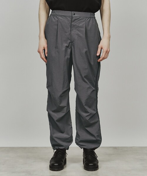 tk.TAKEO KIKUCHI（ティーケータケオキクチ）の「◆サイドオープンナイロンパンツ（その他パンツ・メンズ・ブラック/チャコールグレー・03/02）」の7枚目の写真