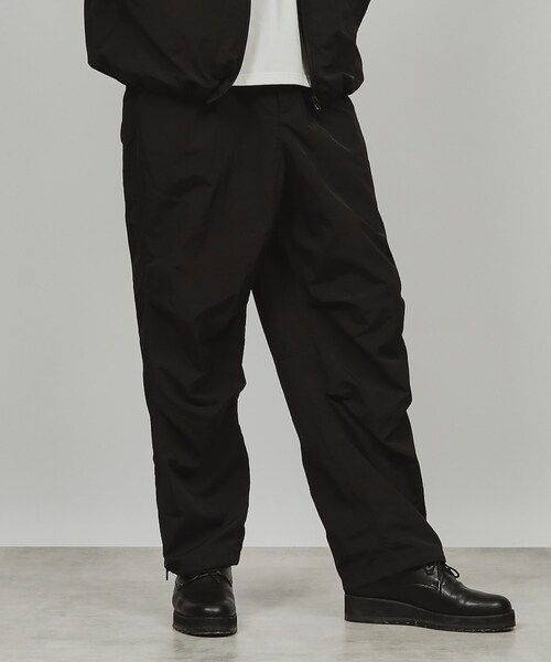 tk.TAKEO KIKUCHI（ティーケータケオキクチ）の「◆サイドオープンナイロンパンツ（その他パンツ・メンズ・ブラック/チャコールグレー・03/02）」の16枚目の写真