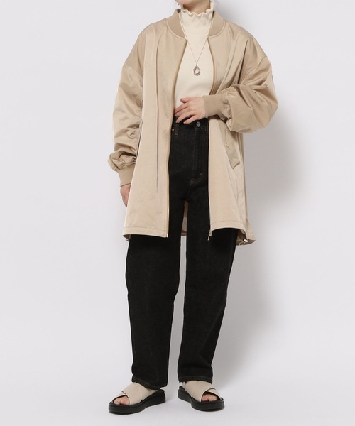 GLOBAL WORK（グローバルワーク）の「高山直子さんコラボ/ロングMA-1