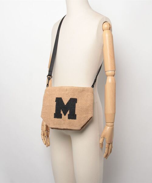FABRICO（ファブリコ）の「【FABRICO】アルファベットジュートサコッシュ（ショルダーバッグ・レディース・M/K・FREE）」の13枚目の写真