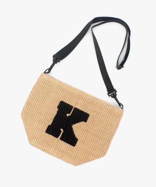 FABRICO（ファブリコ）の「【FABRICO】アルファベットジュートサコッシュ（ショルダーバッグ・レディース・M/K・FREE）」の9枚目の写真