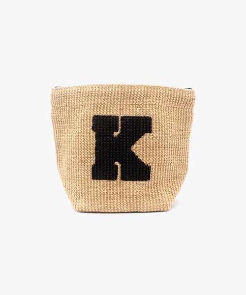 FABRICO（ファブリコ）の「【FABRICO】アルファベットジュートサコッシュ（ショルダーバッグ・レディース・M/K・FREE）」の3枚目の写真