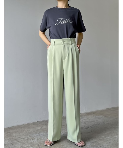 Re:EDIT（リエディ）の「[着た瞬間ひんやり][接触冷感][UVカット]スパンコール筆記体ロゴTシャツ（Tシャツ/カットソー・レディース・チャコールグレー/ブラック/ホワイト・MEDIUM/LARGE）」の17枚目の写真