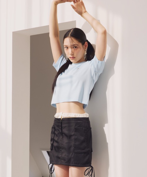 LILY BROWN（リリーブラウン）の「【ZOZO限定カラー】リラックスLily BearＴシャツ（Tシャツ/カットソー・レディース・ホワイト/ピンク/モカ/ネイビー/イエロー/ブルー/ブラック・FREE）」の10枚目の写真