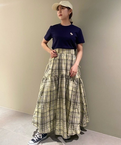 LILY BROWN（リリーブラウン）の「【ZOZO限定カラー】リラックスLily BearＴシャツ（Tシャツ/カットソー・レディース・ホワイト/ピンク/モカ/ネイビー/イエロー/ブルー/ブラック・FREE）」の17枚目の写真