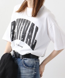 RGY REVIVAL 発泡PT ビッグシルエットTシャツ