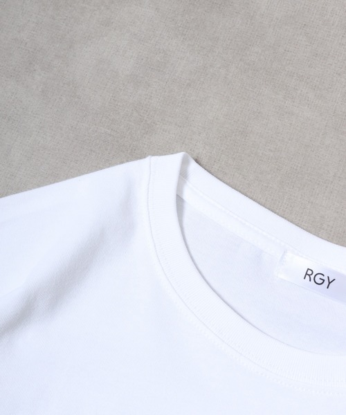 RGY(アールジーワイ)の「RGY REVIVAL 発泡PT ビッグシルエットTシャツ(Tシャツ/カットソー・メンズ・ブラック/ホワイト/ネイビー・L/M)」の7枚目の写真