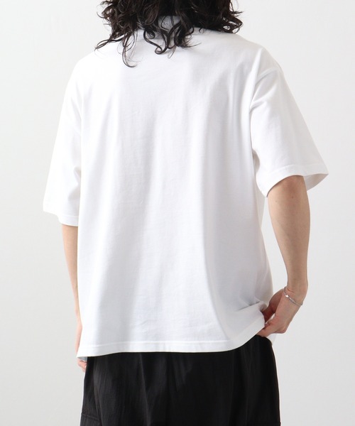 RGY(アールジーワイ)の「RGY REVIVAL 発泡PT ビッグシルエットTシャツ(Tシャツ/カットソー・メンズ・ブラック/ホワイト/ネイビー・L/M)」の15枚目の写真