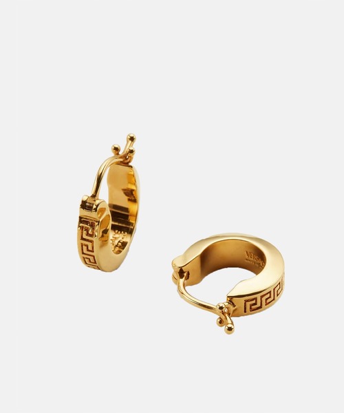 ヴェルサーチ ピアス 両耳 ゴールド VERSACE メンズ 1008770