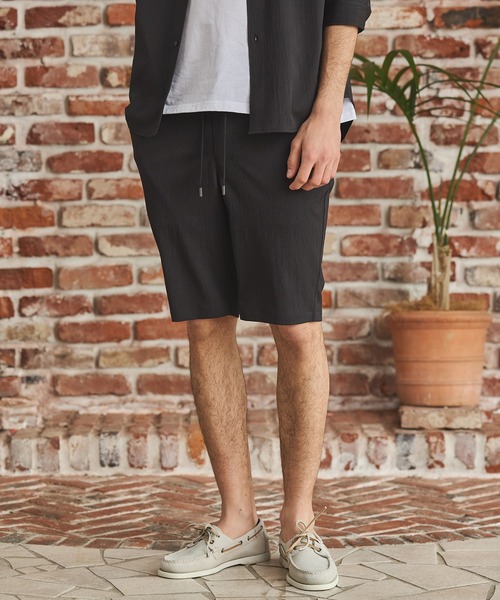 RATTLE TRAP（ラトルトラップ）の「楊柳カチオンショートパンツ（その他パンツ・メンズ・ブラック/グリーン/ブラウン・L/M/LL）」の2枚目の写真