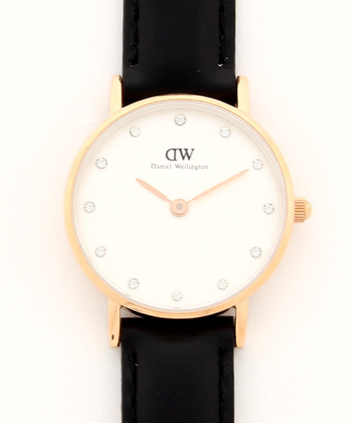 Ray BEAMS(レイビームス)の「DANIEL WELLINGTON / Classy ローズゴールド 26mm (アナログ腕時計・レディース・ブラック/ブラウン/ダークブラウン・ONE SIZE)」の2枚目の写真