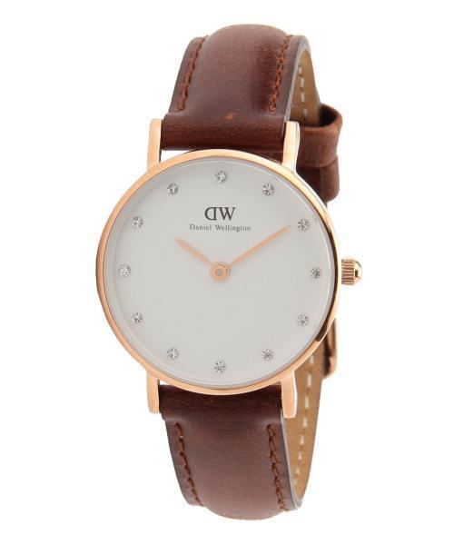 Ray BEAMS(レイビームス)の「DANIEL WELLINGTON / Classy ローズゴールド 26mm (アナログ腕時計・レディース・ブラック/ブラウン/ダークブラウン・ONE SIZE)」の5枚目の写真