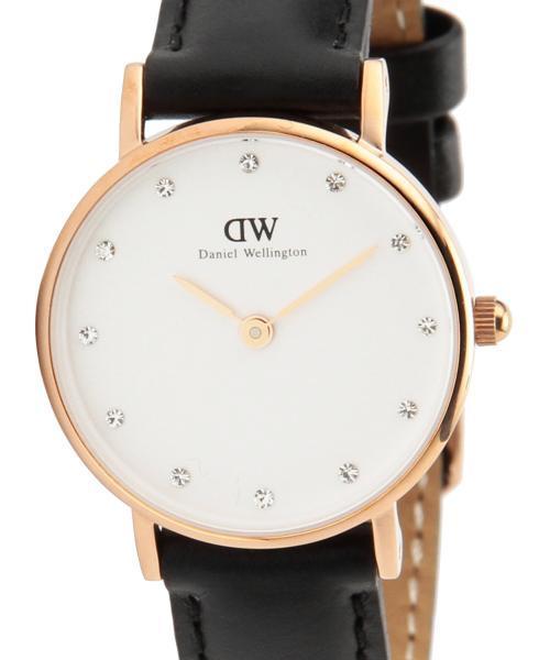 Ray BEAMS(レイビームス)の「DANIEL WELLINGTON / Classy ローズゴールド 26mm (アナログ腕時計・レディース・ブラック/ブラウン/ダークブラウン・ONE SIZE)」の7枚目の写真