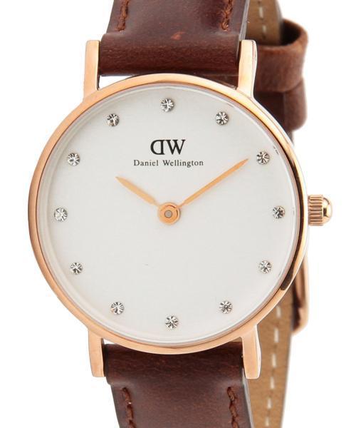 Ray BEAMS(レイビームス)の「DANIEL WELLINGTON / Classy ローズゴールド 26mm (アナログ腕時計・レディース・ブラック/ブラウン/ダークブラウン・ONE SIZE)」の11枚目の写真
