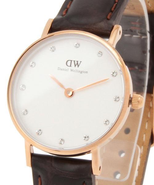 Ray BEAMS(レイビームス)の「DANIEL WELLINGTON / Classy ローズゴールド 26mm (アナログ腕時計・レディース・ブラック/ブラウン/ダークブラウン・ONE SIZE)」の16枚目の写真