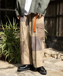 パッチワークベイカーパンツ