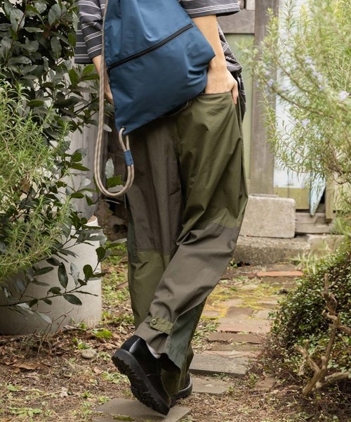 niko and...（ニコアンド）の「パッチワークベイカーパンツ（その他パンツ・メンズ・ベージュ/カーキ・MEDIUM/LARGE）」の7枚目の写真