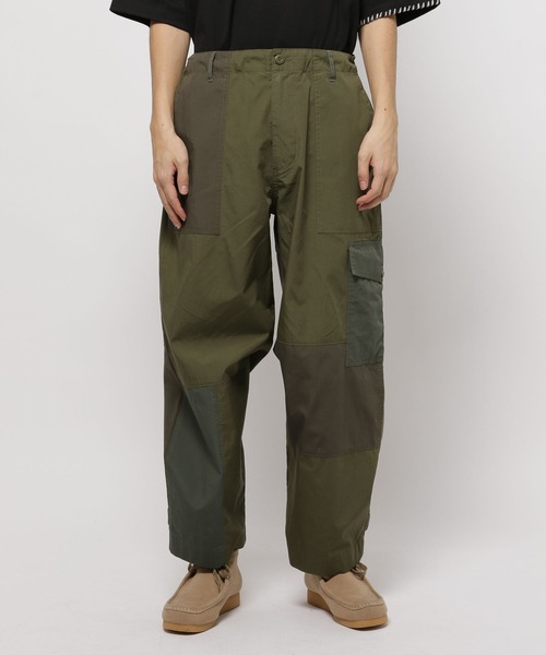 niko and...（ニコアンド）の「パッチワークベイカーパンツ（その他パンツ・メンズ・ベージュ/カーキ・MEDIUM/LARGE）」の21枚目の写真